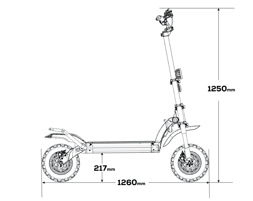 Схема электросамоката kugoo c1